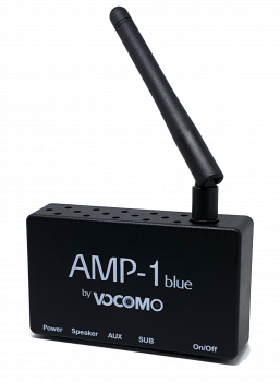 AMP-1 blue - Bluetooth TWS Verstärker (Paar)